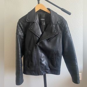 Mens XS Vegan Leather Express Jacket